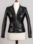 sacou piele dama 130