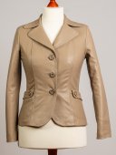 sacou piele dama 116